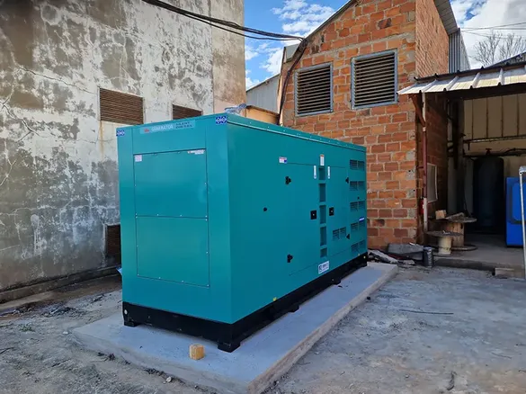 مولدات كهرباء ديزل نوع صامت بقدرة 320kW صدرناها إلى مدغشقر