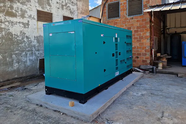 مولدات كهرباء ديزل نوع صامت بقدرة 320kW صدرناها إلى مدغشقر