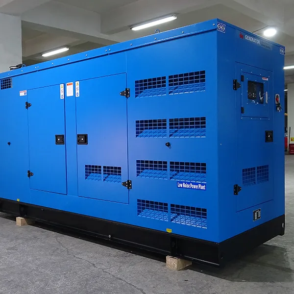 مولدات كهرباء ديزل نوع صامت بقدرة 250kW صدرناها إلى دولة أفريقية